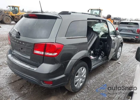 2019 Dodge Journey Se from USA, damaged, VIN 3C4PDCBB1KT701266
